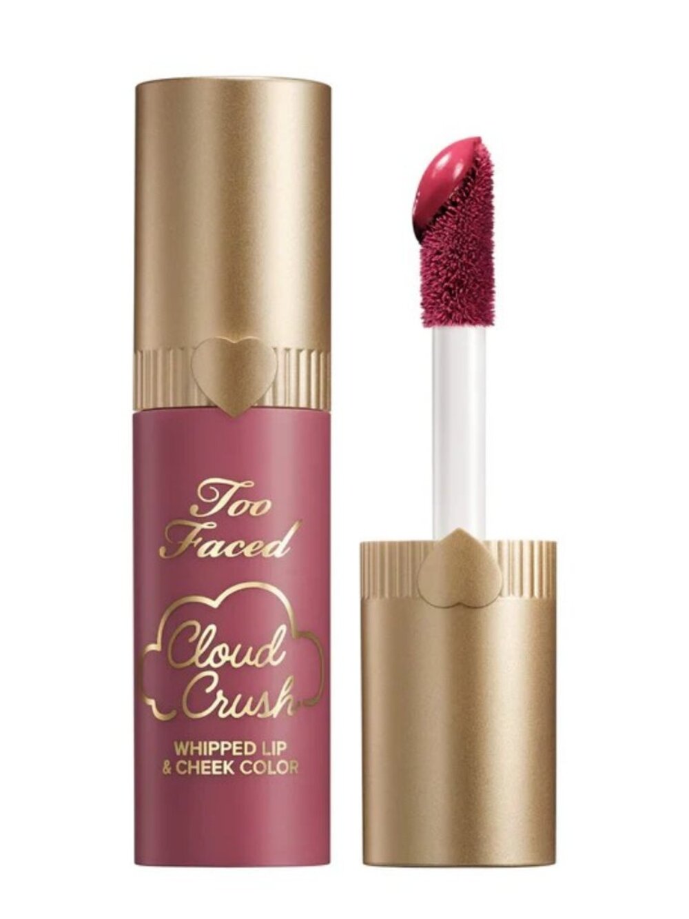 Too Faced Cloud Crush Whipped Lip & Cheek Color in Bed of Roses